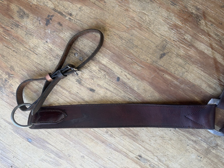 western leather breastplate