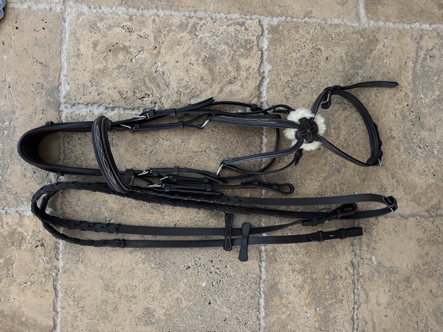 Bridles and Reins Exion Pro Figure 8 Bridle Horse size