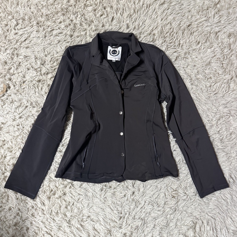 Women’s Size 2XL Grey Equine Couture Horseback Riding Show Coat
