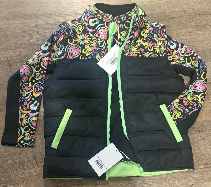 Belle & Bow kids 1/4 zip and vest set