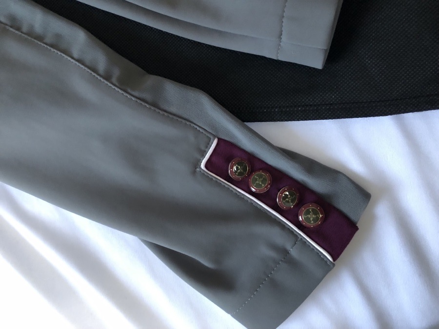 Tredstep Solo Vision Show Coat US 2 charcoal / burgundy