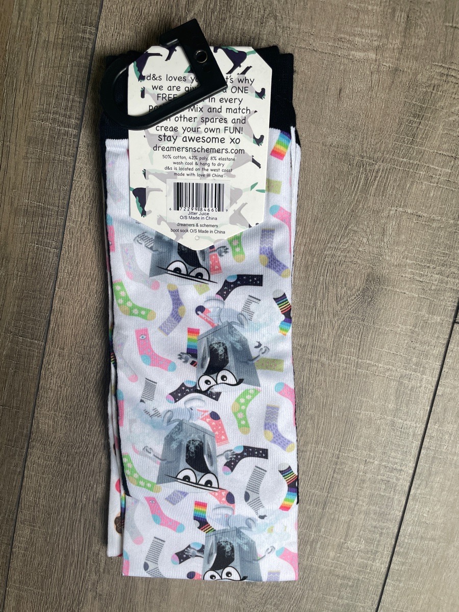 Dreamers & Schemers Boot Socks (NWT) 