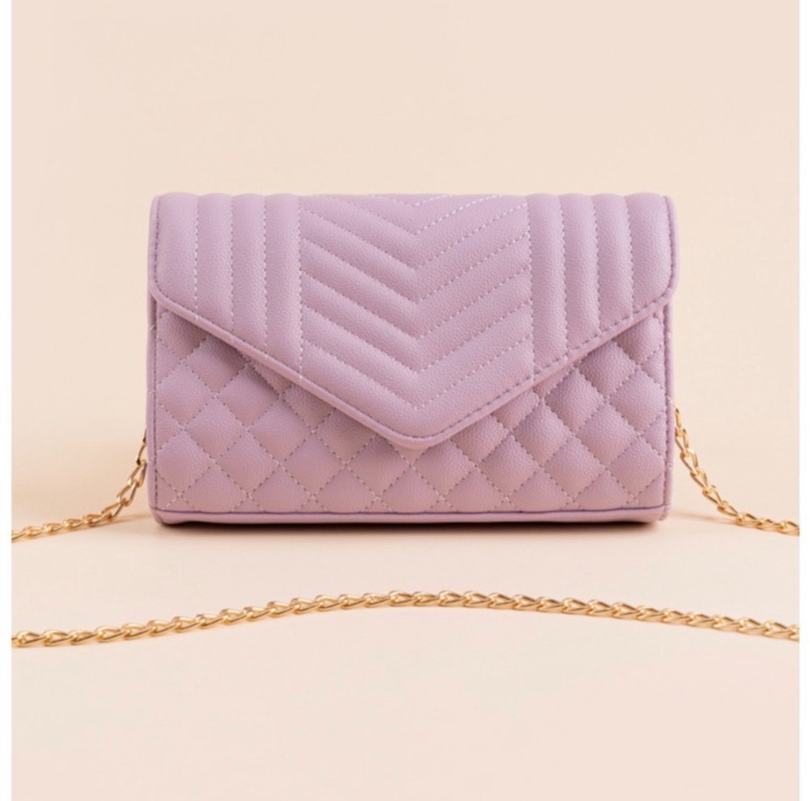 Francesca’s Collections Eva Quilted Crossbody