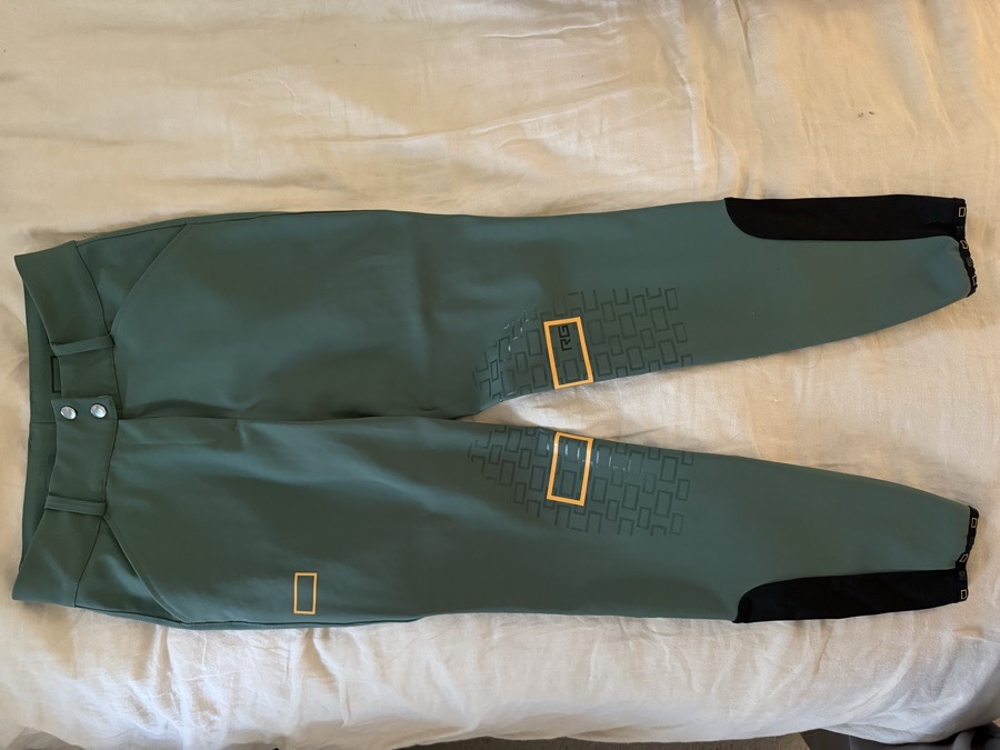 RG High Waist Riding Breeches | Verde | IT-42