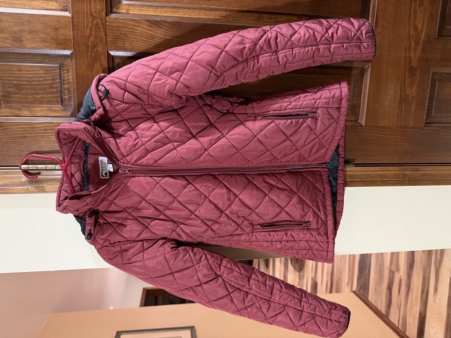 Riding Sport coat with detachable hood