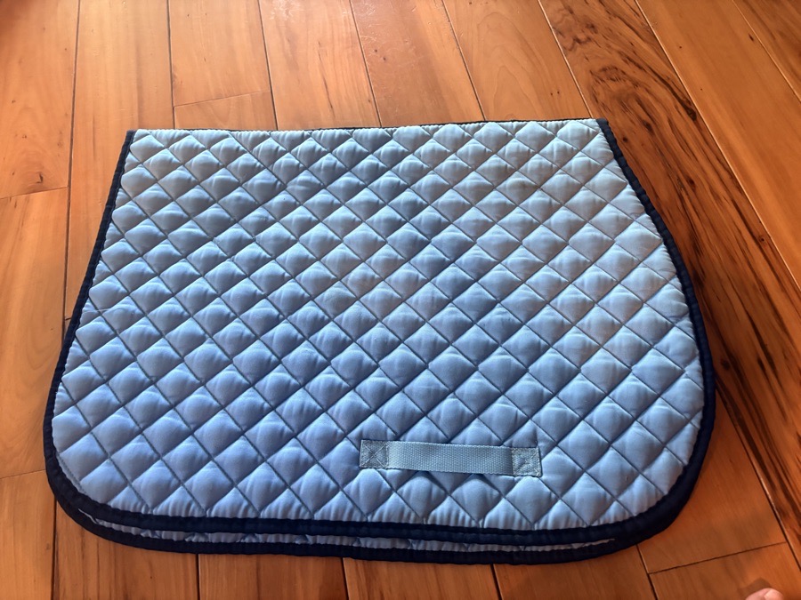 Two medium saddle, pads brand new.