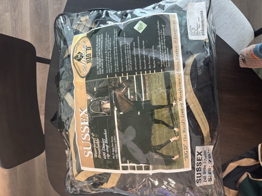 BIG D Rain Blanket & Sheets Horse