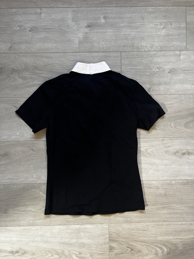 Animo Black and White Polo - Women’s Small