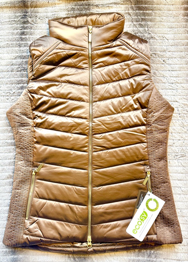 EQUESTRIAN STOCKHOLM Vest and champagne size medium brand new with tags attached