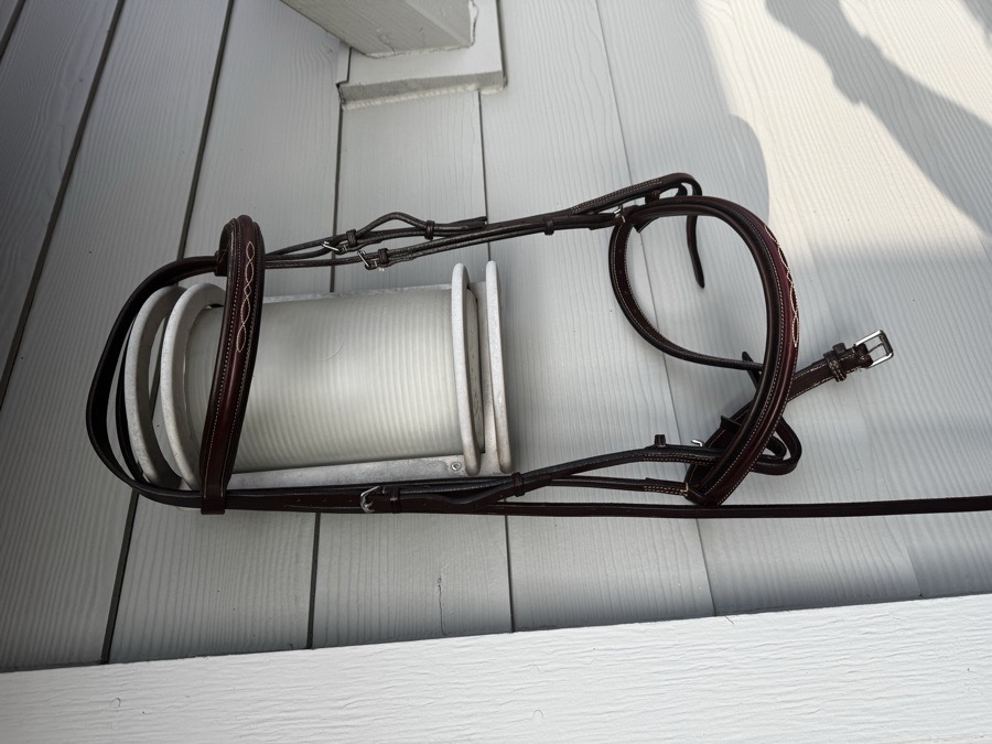 EDGEWOOD Fancy Sitched and Padded Bridle - Full Size