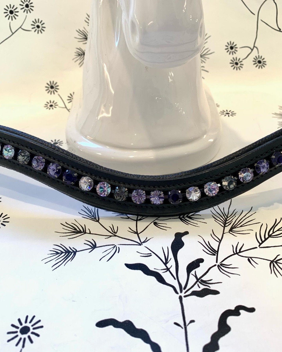 Purple Swarovski Browband 