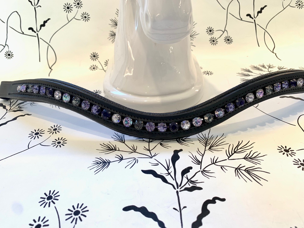 Purple Swarovski Browband 