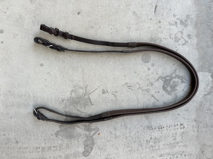 Nunn Finer Soft Grip Rubber Reins Pony