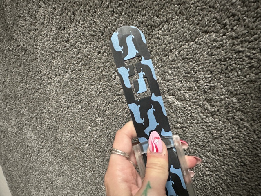 C4 custom dachshund belt