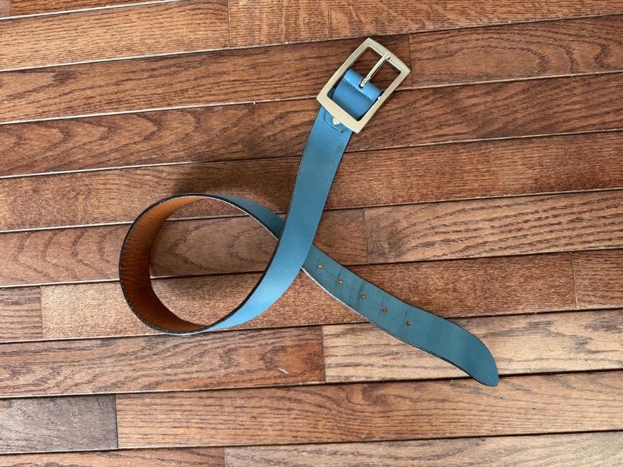 Blue Italian Belt 