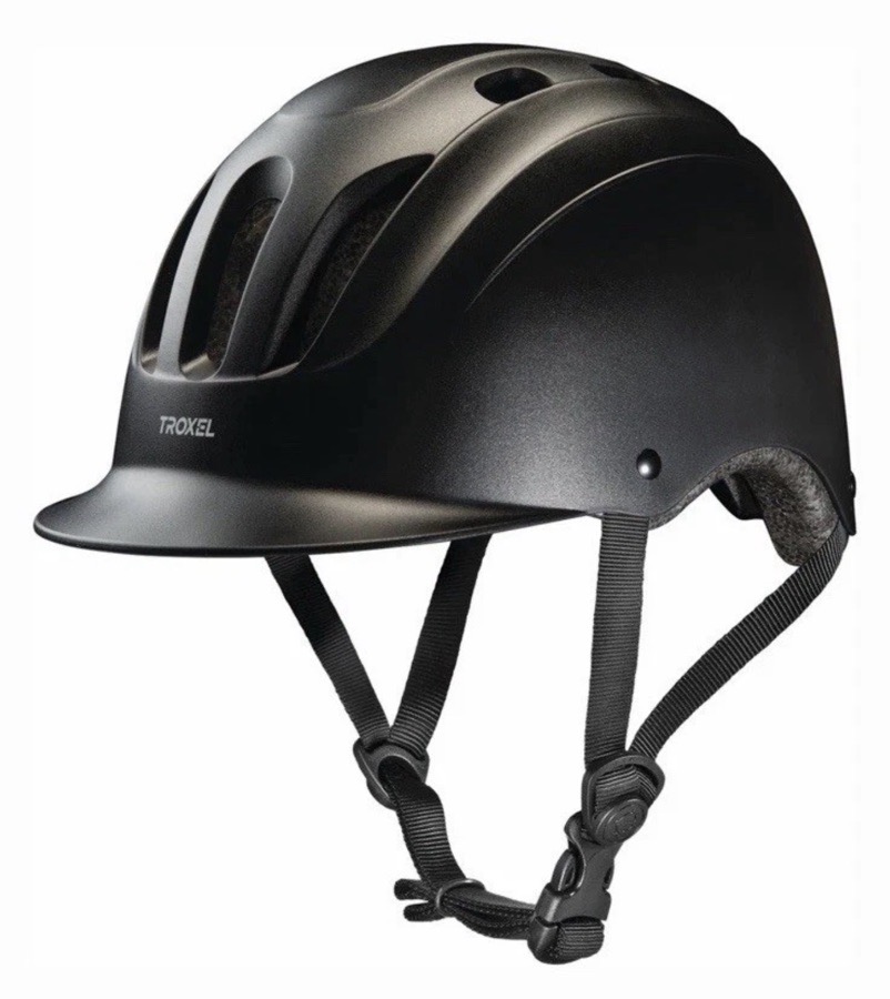 Troxel Sport 2.0 Riding Helmet Black Medium ASTM/SEI Equestrian Helmet