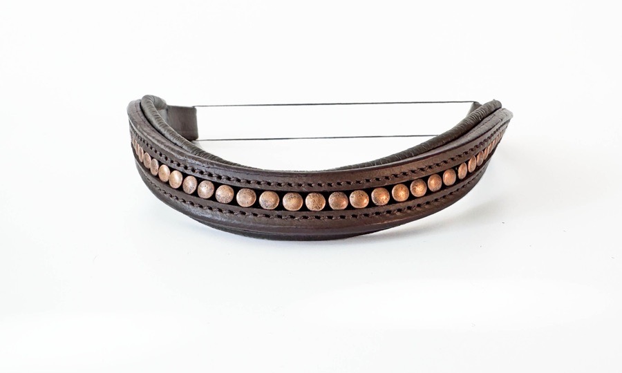 COB Copper Beaded Browband