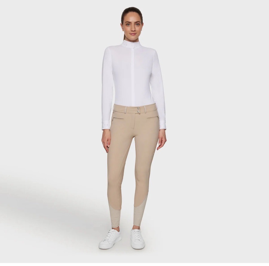 Samsheild Chloe Tan Breeches Crystal size 38