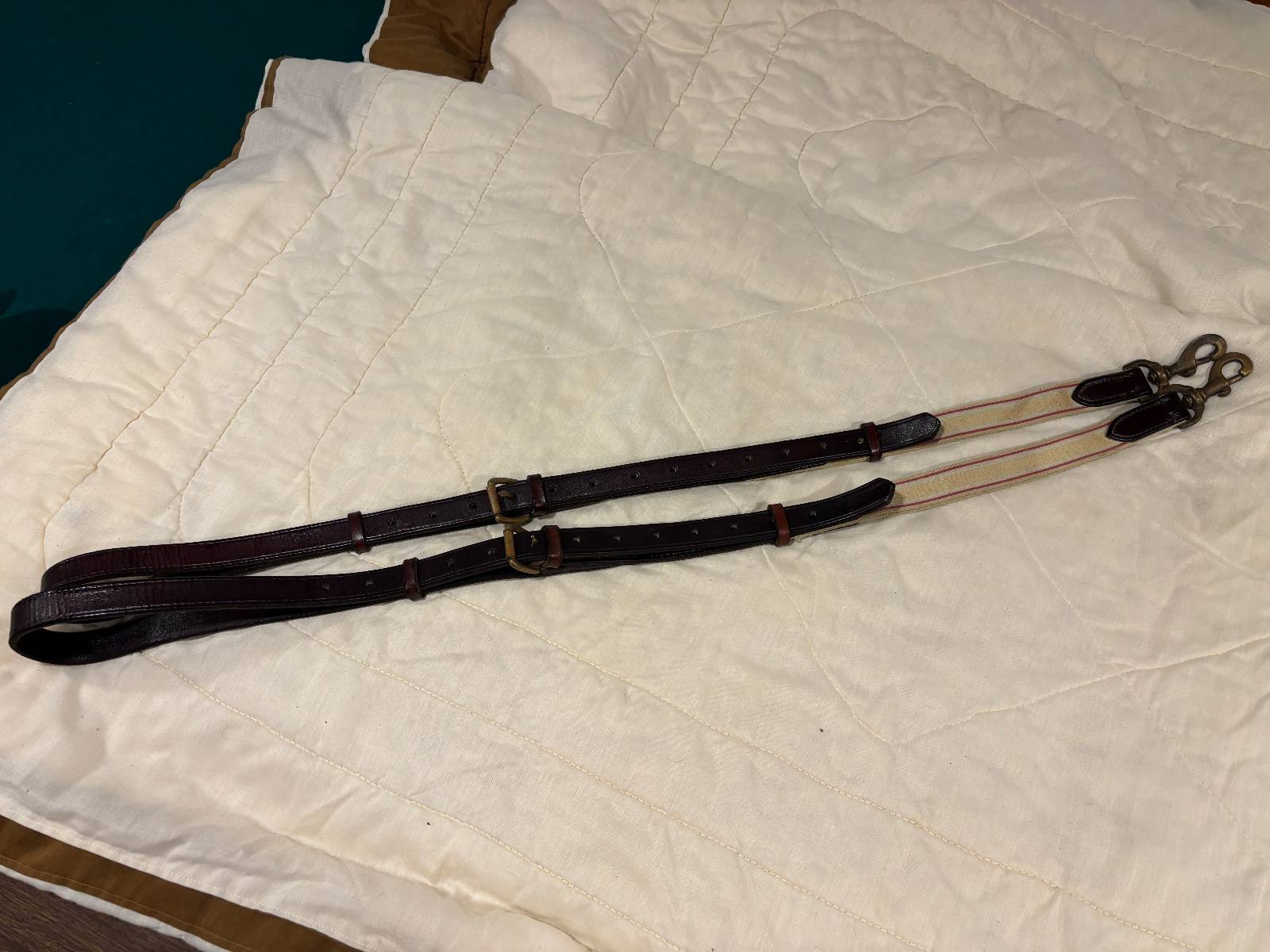 Leather Side Reins (for training)