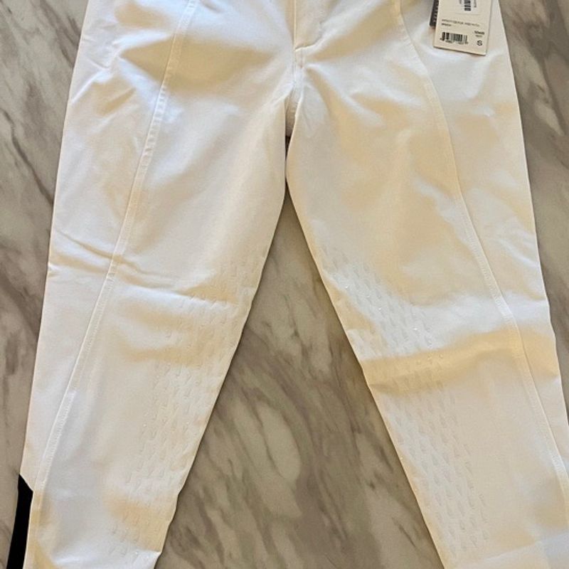 White Kerrits Affinity Ice Fil Knee patch 