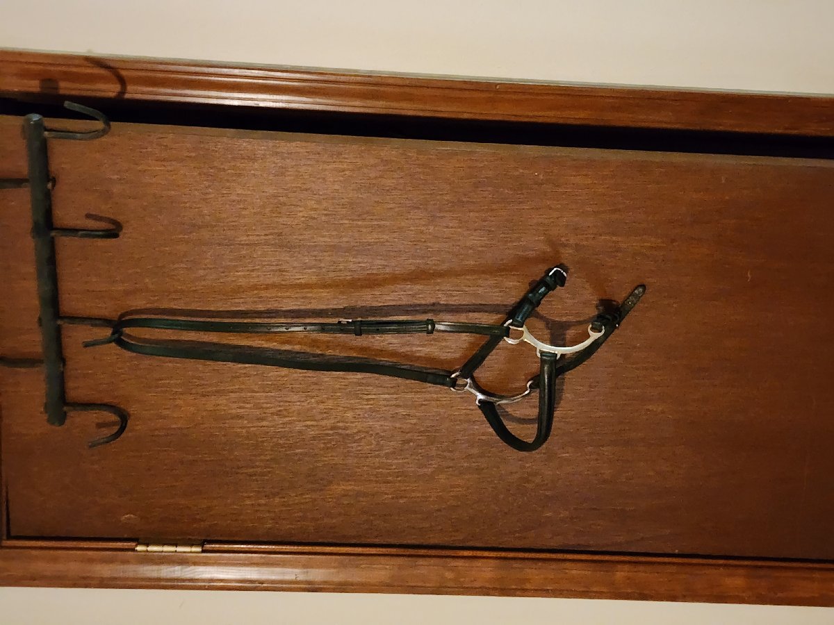 Bobby's English Tack Leveling Noseband, Black