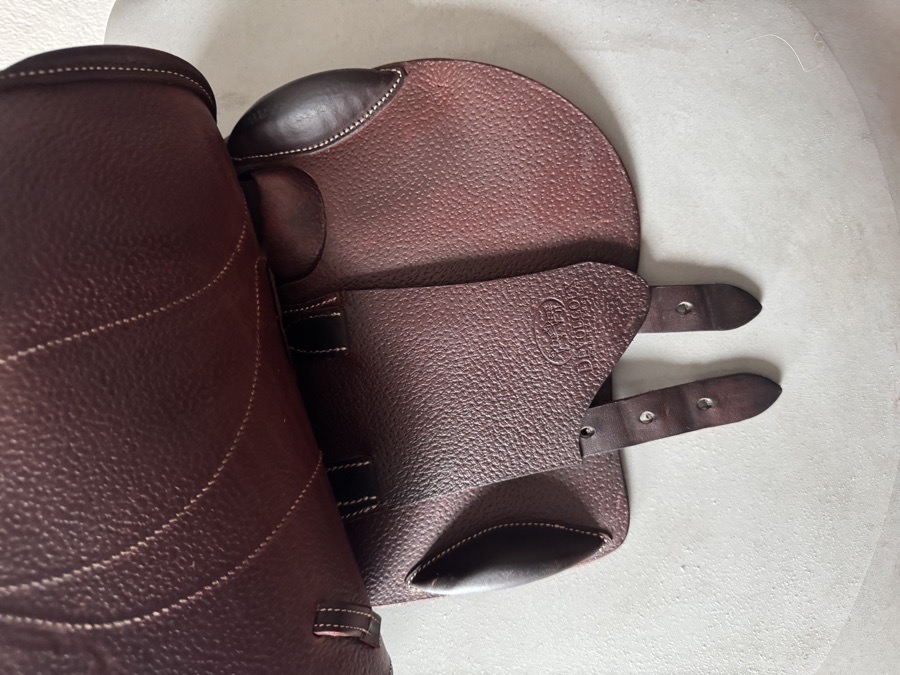 15.5” Devoucoux Biarritz K Child / Pony Saddle - 00 Short Flaps
