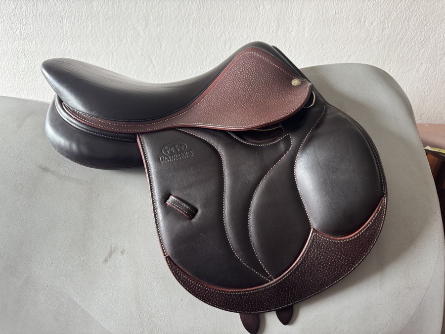 15.5” Devoucoux Biarritz K Child / Pony Saddle - 00 Short Flaps