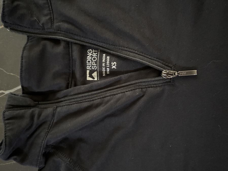 RIDING SPORT XS women’s 1/4 zip