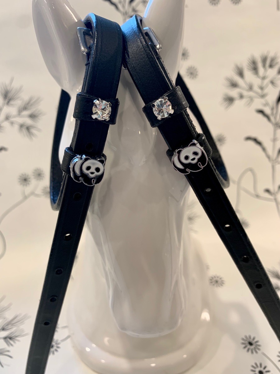 Black Spur Straps 