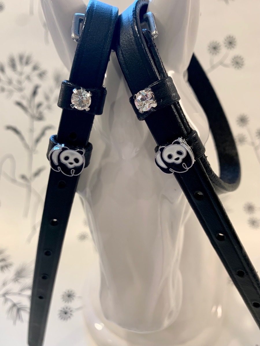 Black Spur Straps 