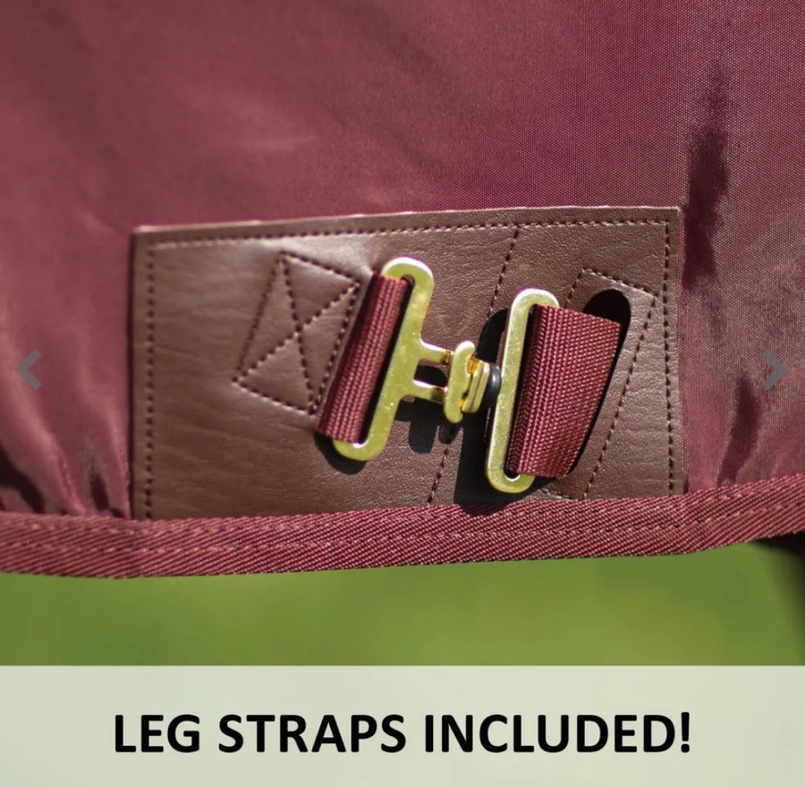 Burgundy Stable Sheet - Size: 68 