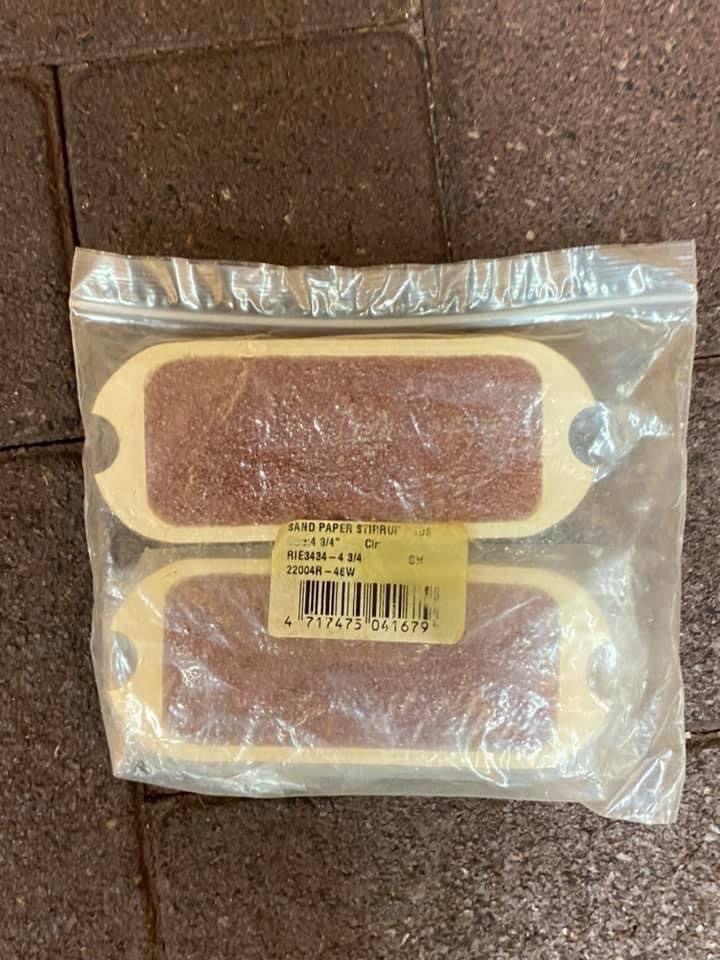Sand Paper Stirrup Pads 