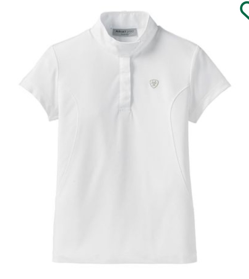 Ariat girls show shirt 