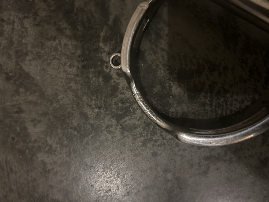 Myler Eggbutt with Hooks Low Port Comfort Snaffle MB 04 Level 2 (5 inches)