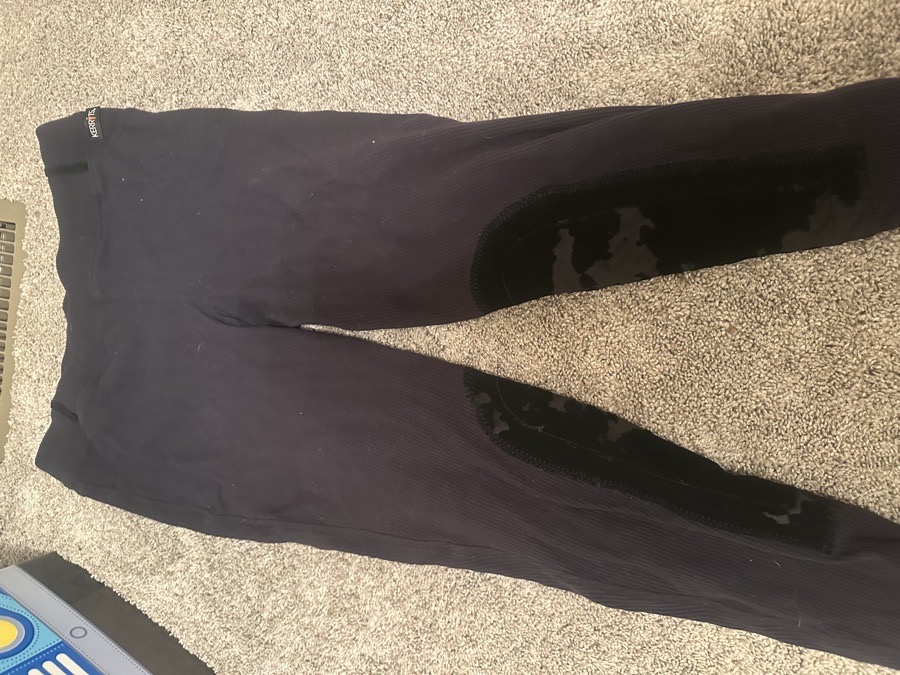 kerrits schooling ribbed size large breeches!
