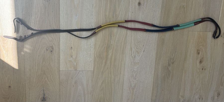 Rainbow Rubber Reins 