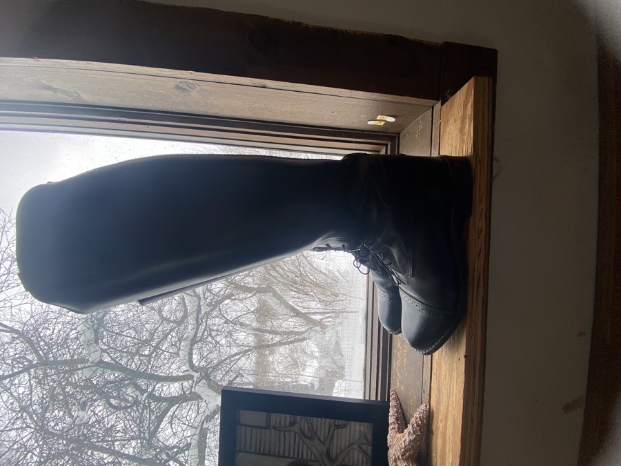 English tall boots size 9