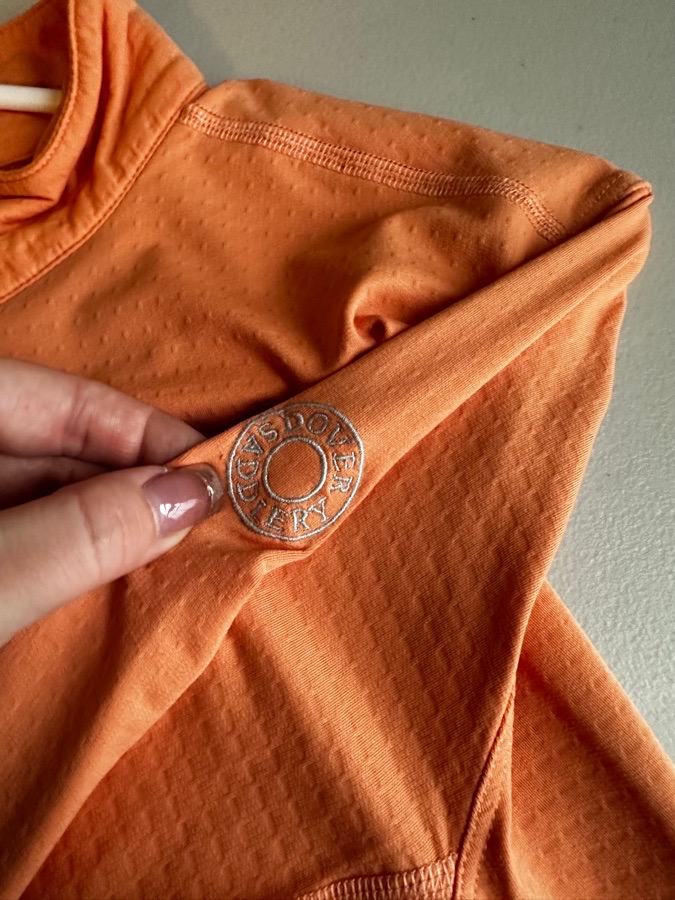 Orange Dover Saddlery Long Sleeve Coolblast