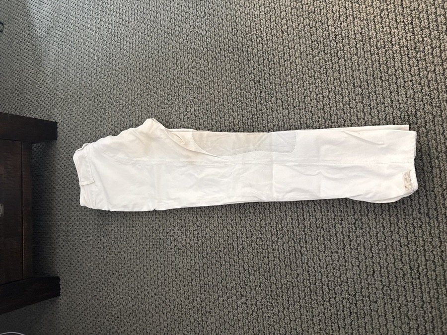 Size 26 Tailored Sportsman White Breeches