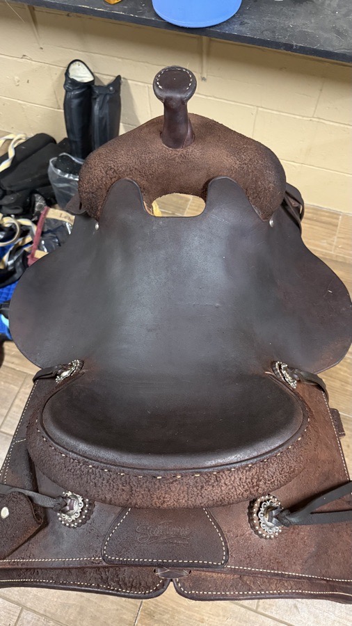 Scott Thomas custom ranch saddle