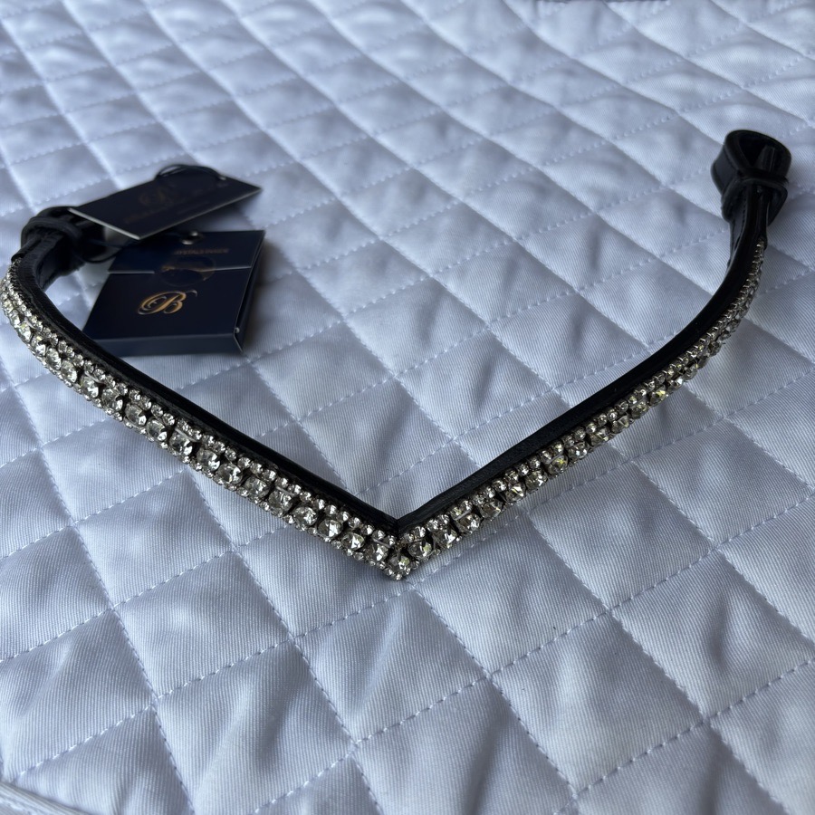BRIDLEBERRY Crystal Quick-Change Browband