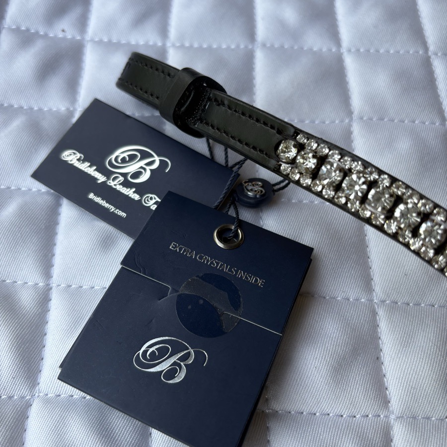 BRIDLEBERRY Crystal Quick-Change Browband