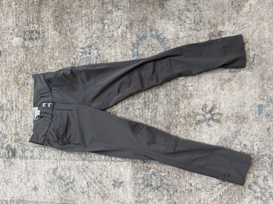  Gray kids 10 riding sport britches