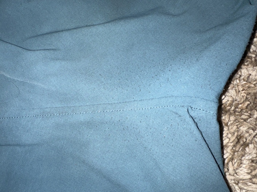 Blue Kerrits crossover breeches