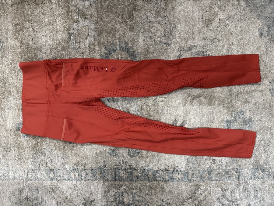  Orange Lemieux riding pants kids size 11/ 12 