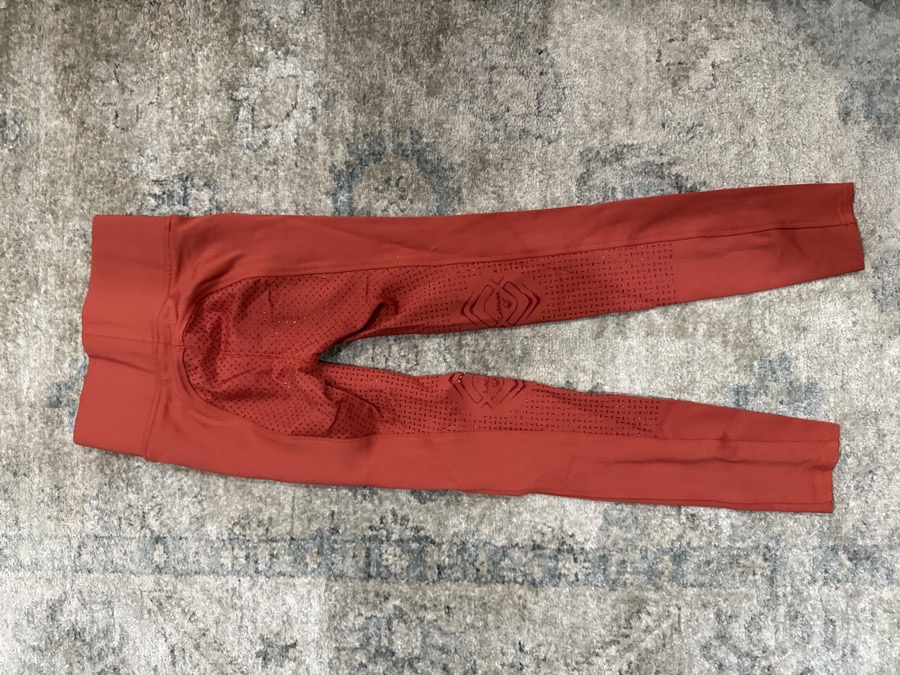  Orange Lemieux riding pants kids size 11/ 12 