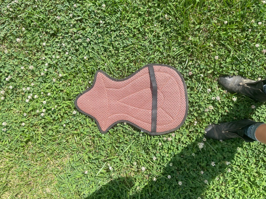 Western saddle seat saver 