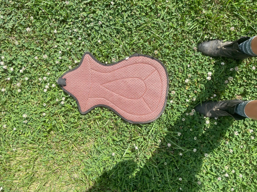 Western saddle seat saver 