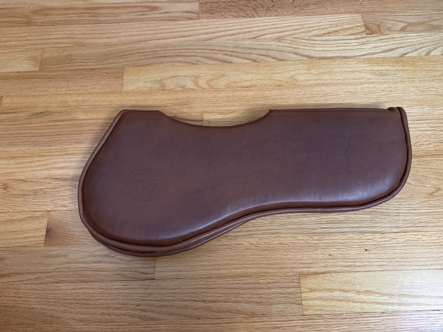 TAD COFFIN Wither Relief Thick Leather Half Pad HIGHLY SOUGHT AFTER