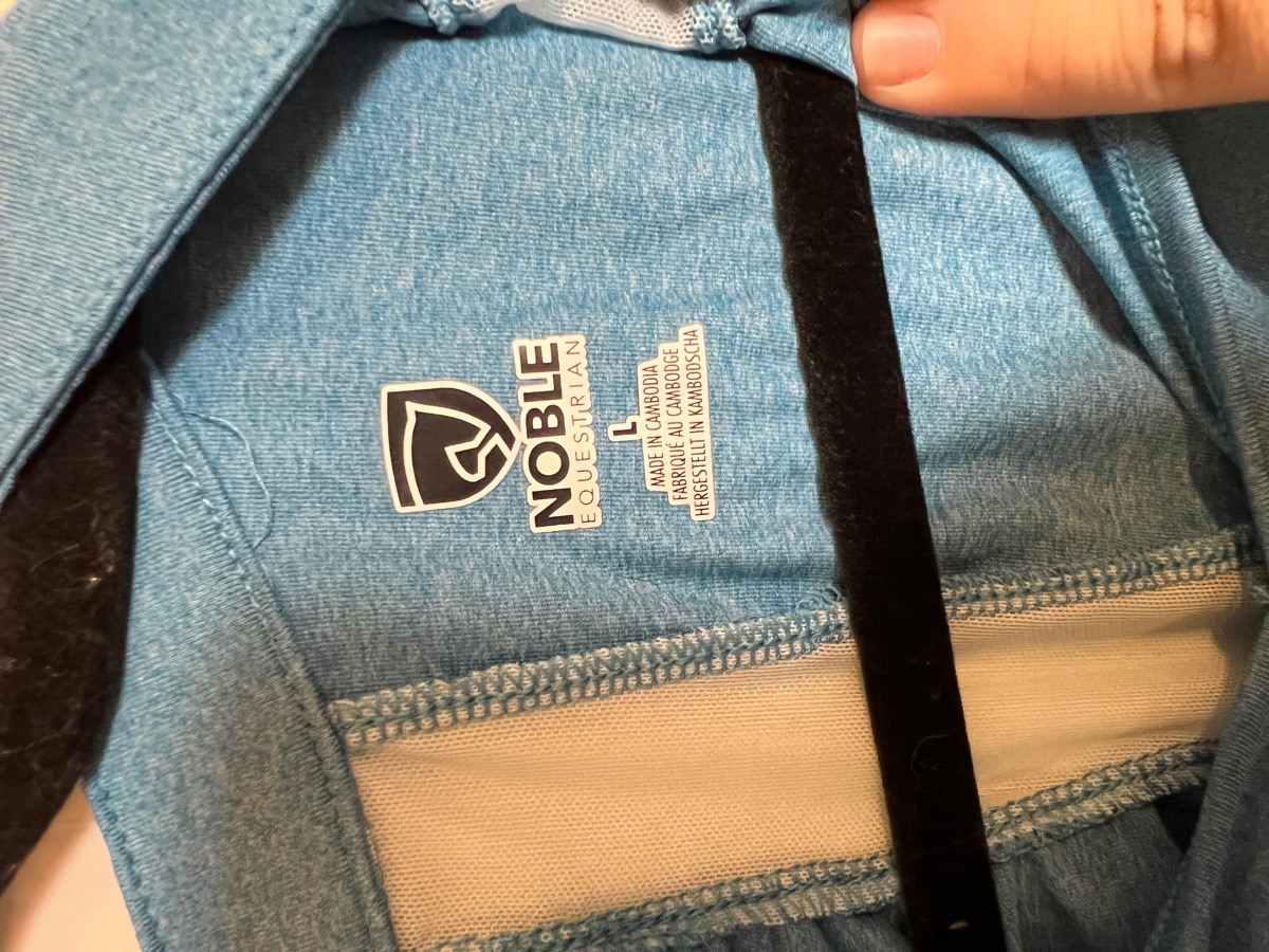 Noble Equestrian Erin Mandarin top